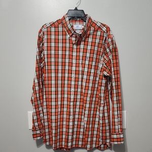Southern Tide Men's Red Plaid Button Down Shirt